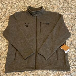 NWT The North Face 1 of 1 Sweater Fleece Smiley Jacket Mens Sz XL